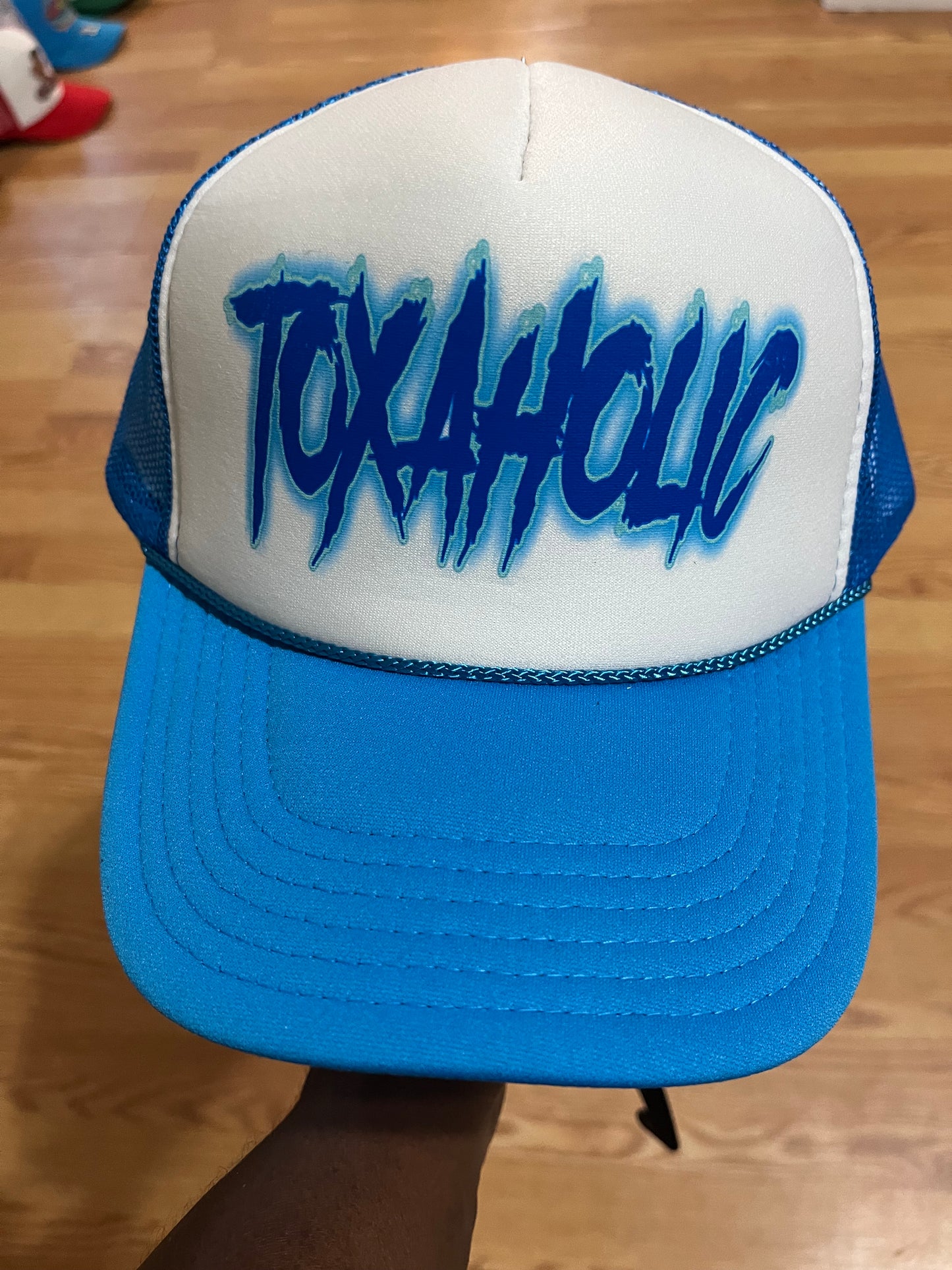 Toxaholic Wht/Lite Blu/Dark Blue