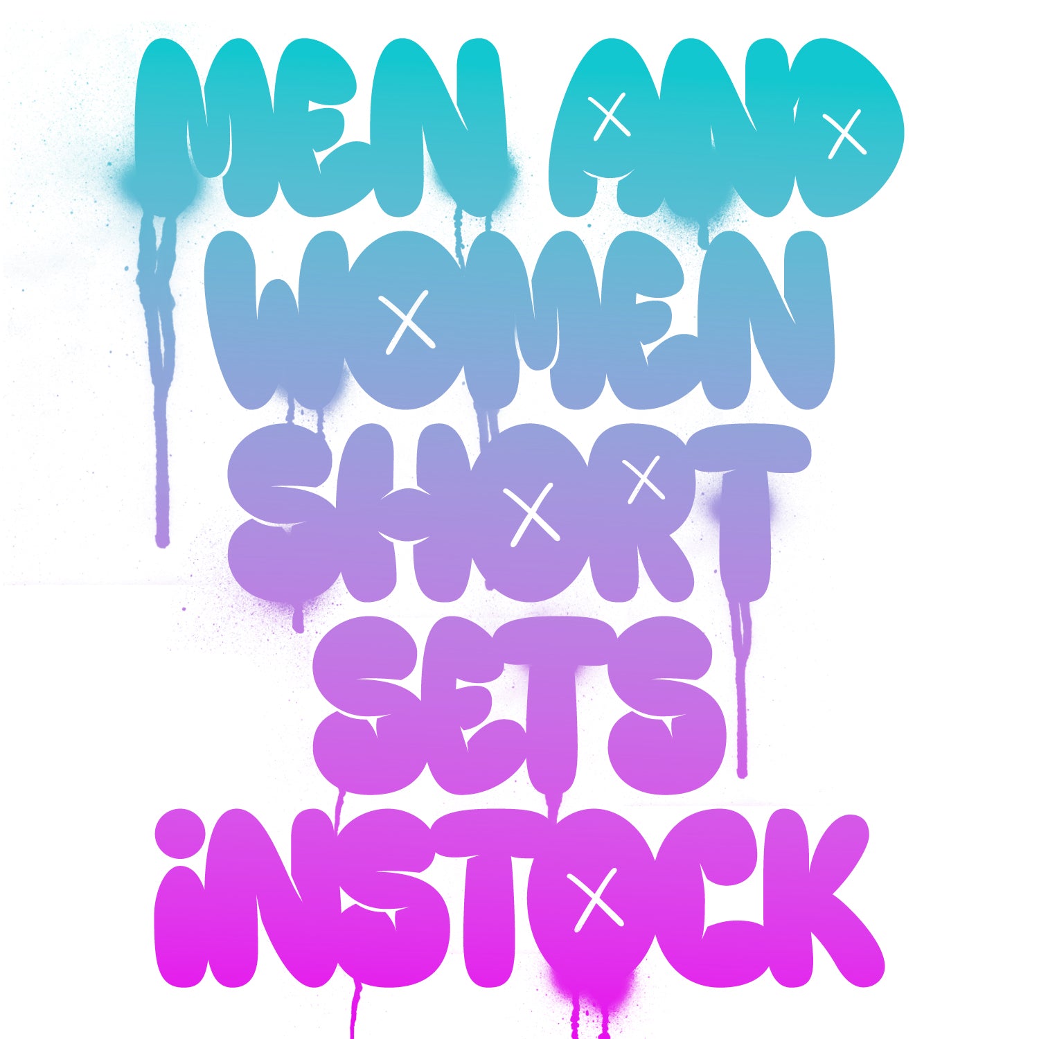 Men and Women Short Sets InStock