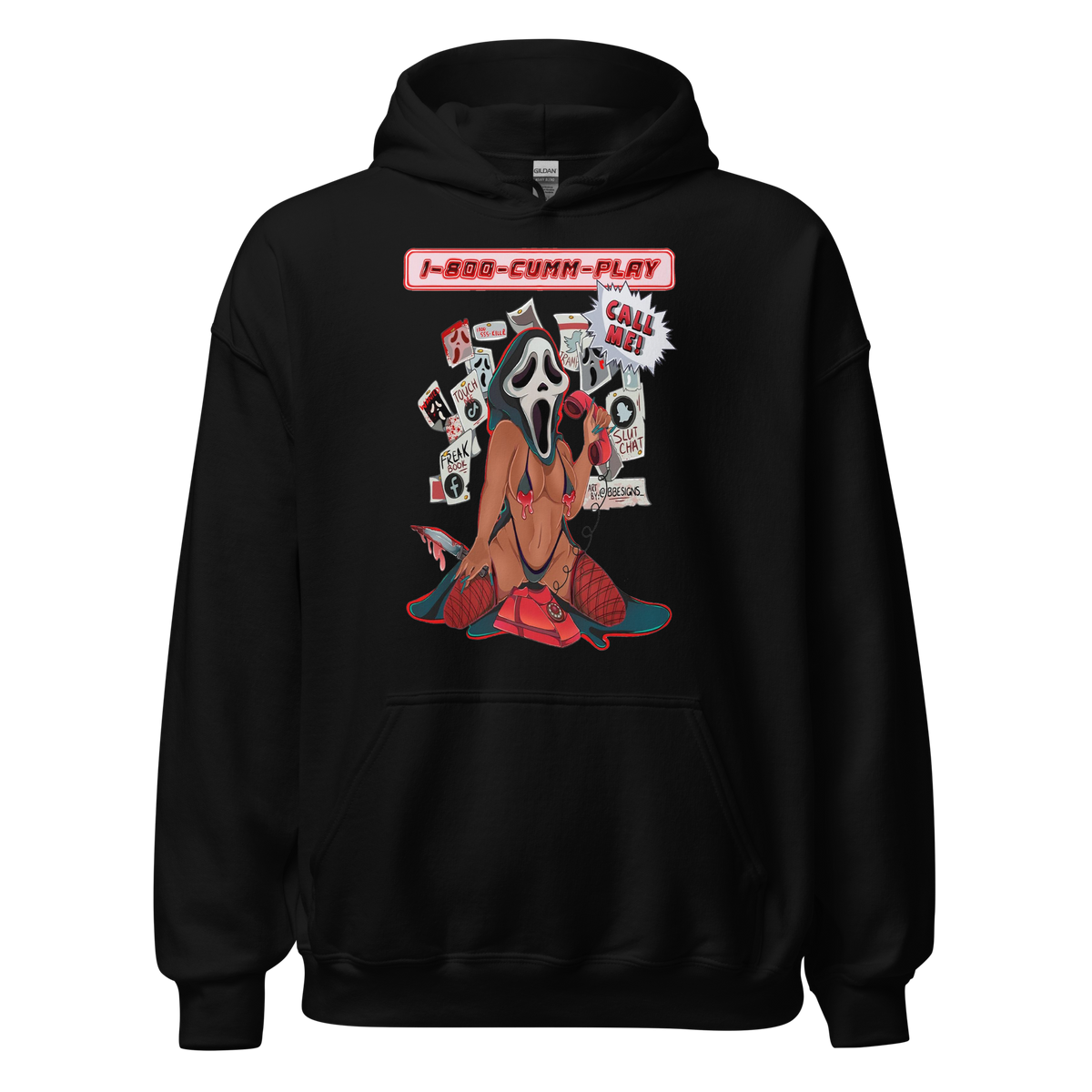 1800CummPlay Hoodies