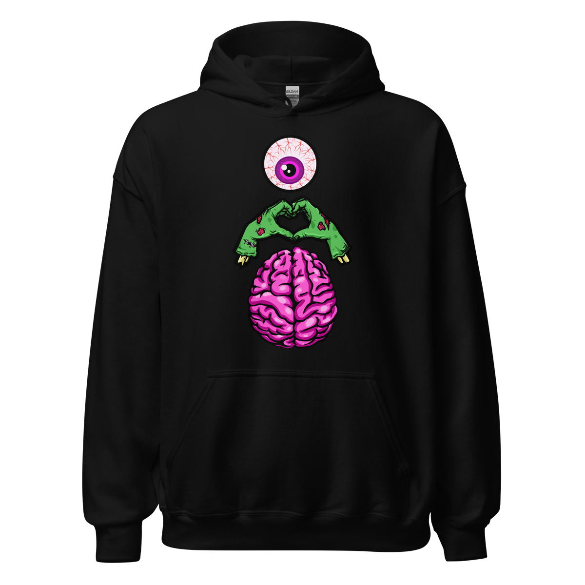 I Luv Brain Hoodies