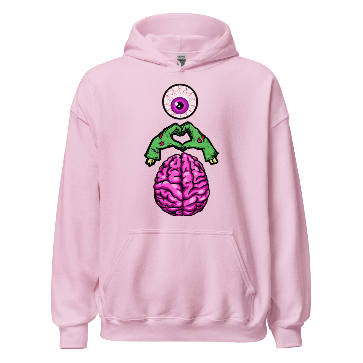I Luv Brain Hoodies