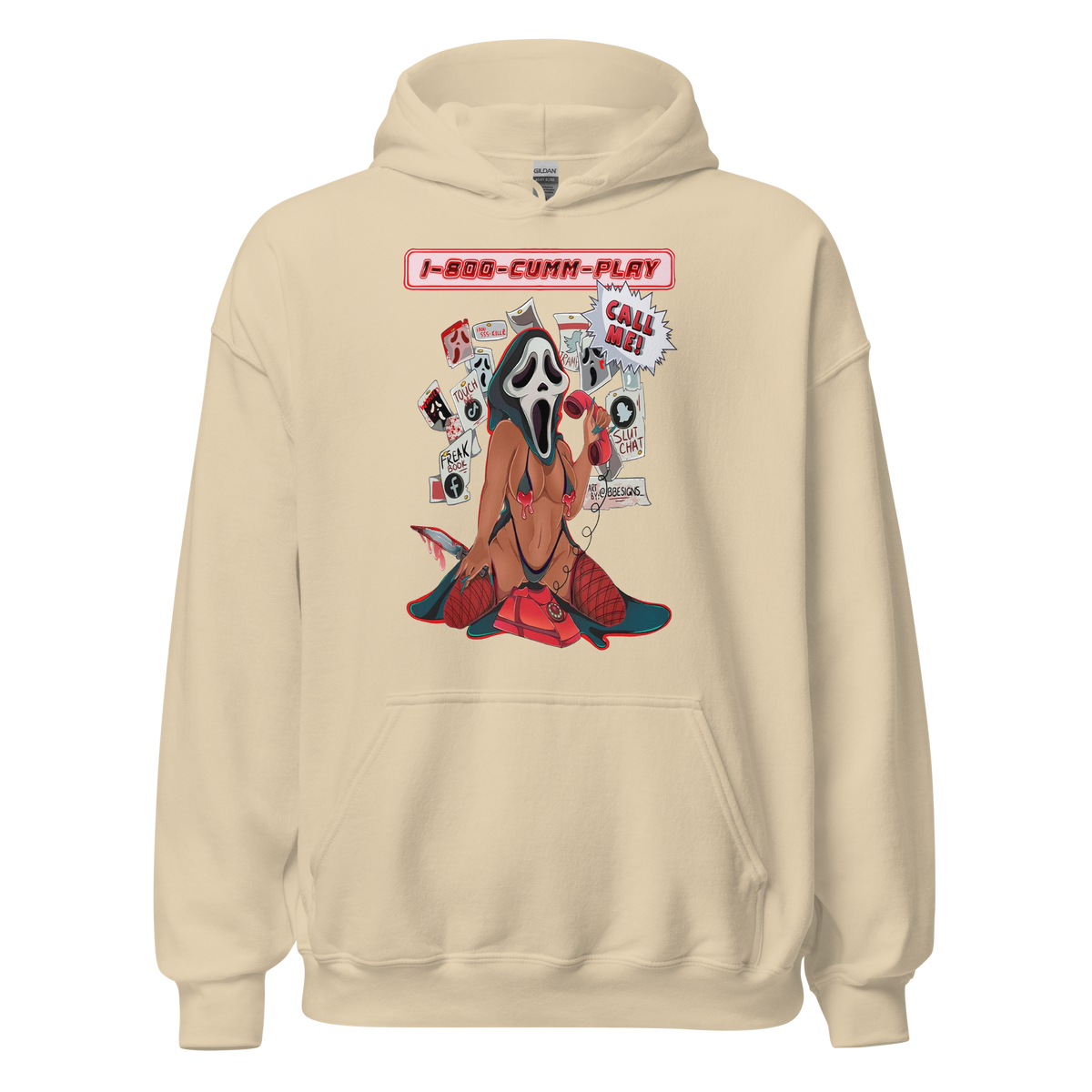 1800CummPlay Hoodies