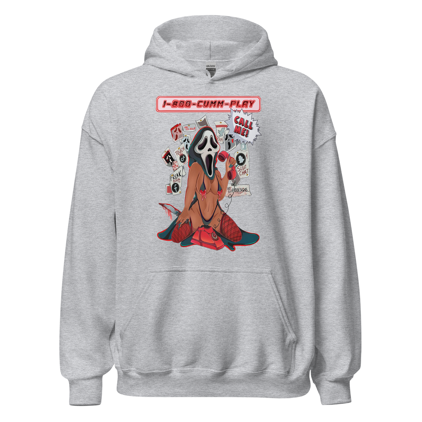 1800CummPlay Hoodies